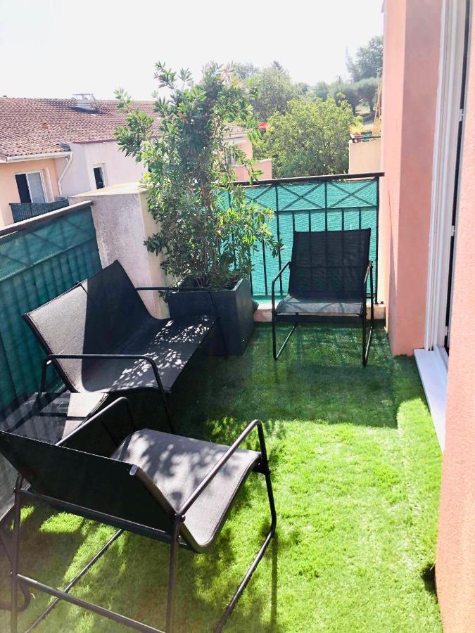 Les Jardins Des Senteurs - Appartement Prive Avec Piscine Et Parking Грасс Экстерьер фото